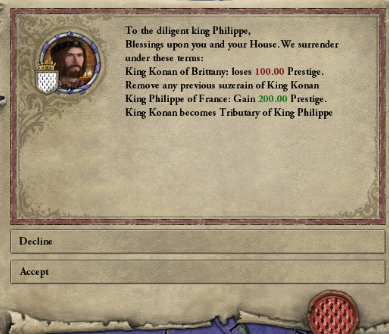 Surrender of King Konan, September 1070.PNG